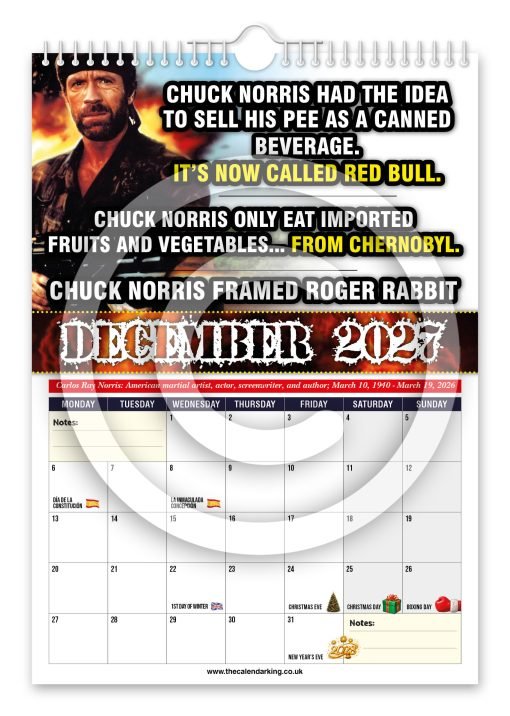 Chuck Norris Novelty Calendar - Image 13