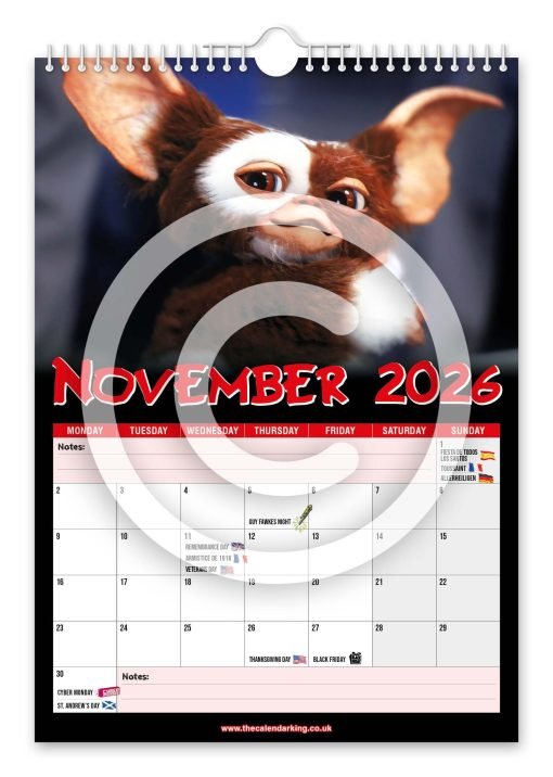 Gizmo Novelty Calendar - Image 12