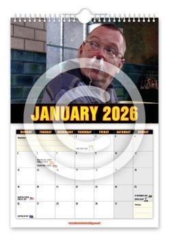 Alternative view of Ian Beale Novelty Calendar