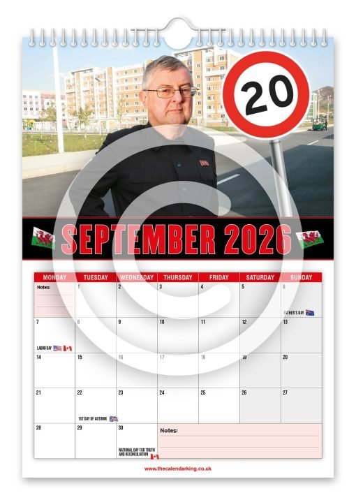 Kim Drakeford Novelty Calendar - Image 10
