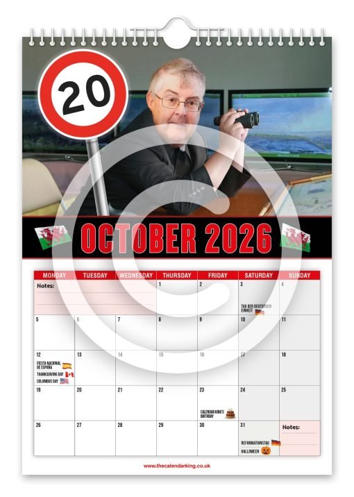 Kim Drakeford Novelty Calendar - Image 11