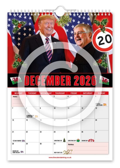 Kim Drakeford Novelty Calendar - Image 13