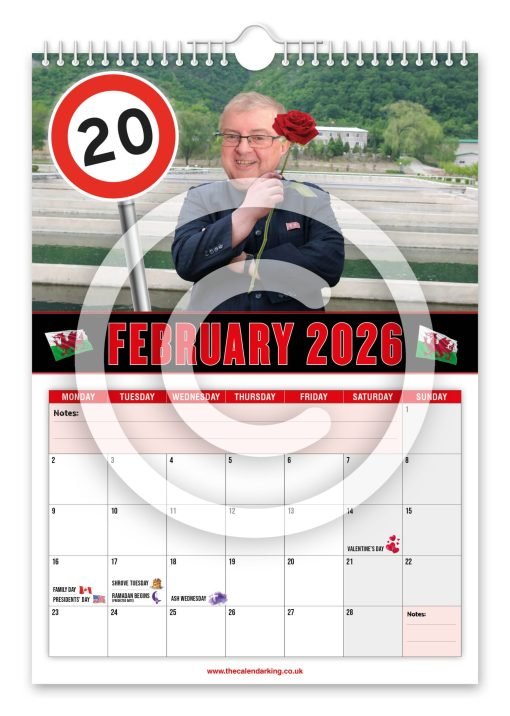 Kim Drakeford Novelty Calendar - Image 3