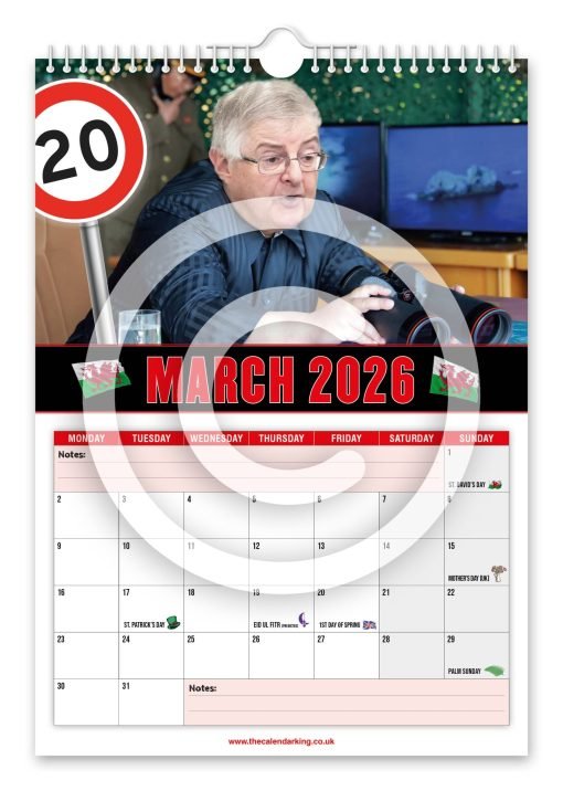 Kim Drakeford Novelty Calendar - Image 4