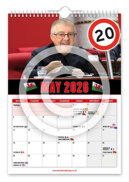 Kim Drakeford Novelty Calendar - Image 6