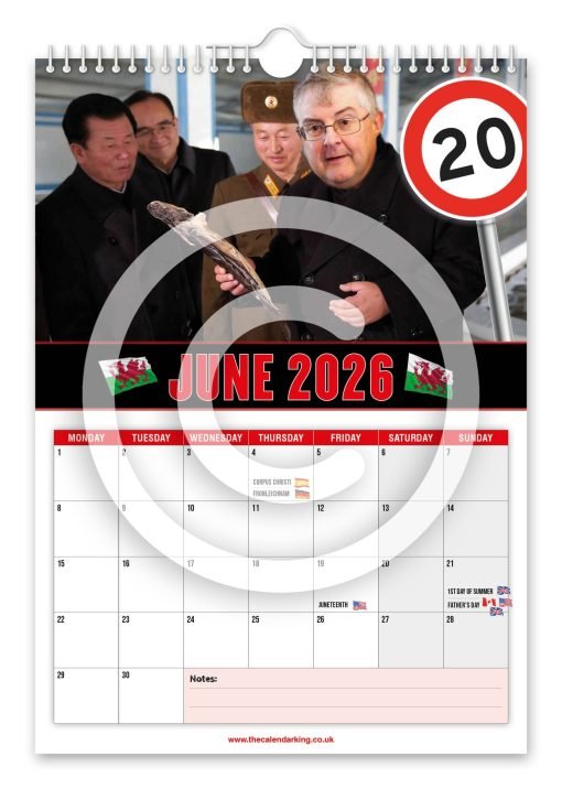 Kim Drakeford Novelty Calendar - Image 7