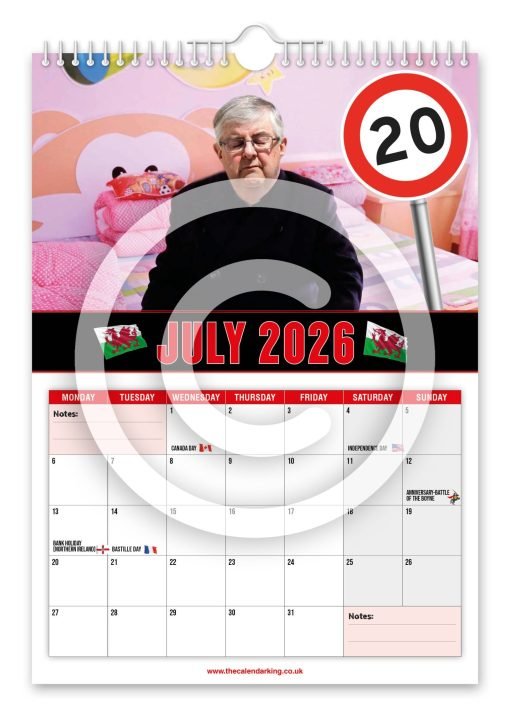 Kim Drakeford Novelty Calendar - Image 8