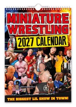 Miniature Wrestling Novelty Calendar
