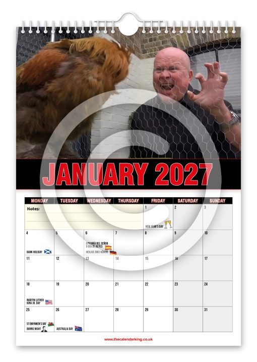 Phil Mitchell Novelty Calendar - Image 2