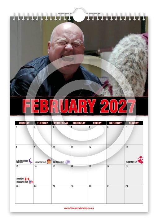 Phil Mitchell Novelty Calendar - Image 3