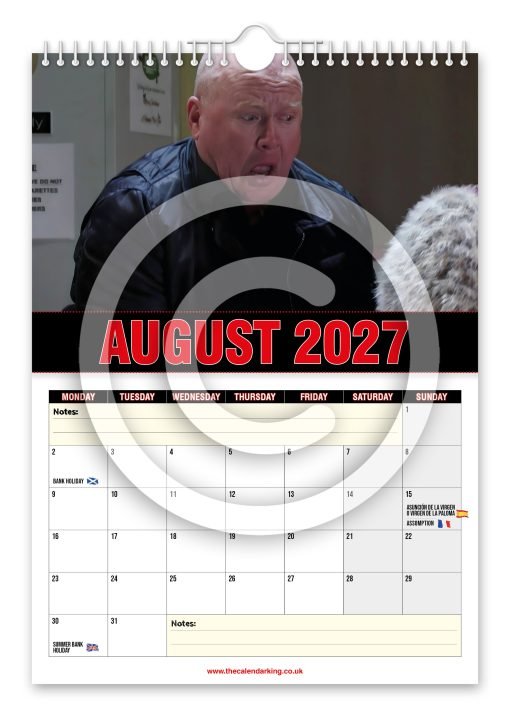 Phil Mitchell Novelty Calendar - Image 9