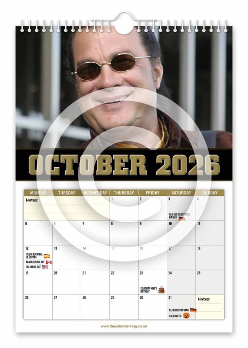 Steven Seagal Novelty Calendar - Image 11