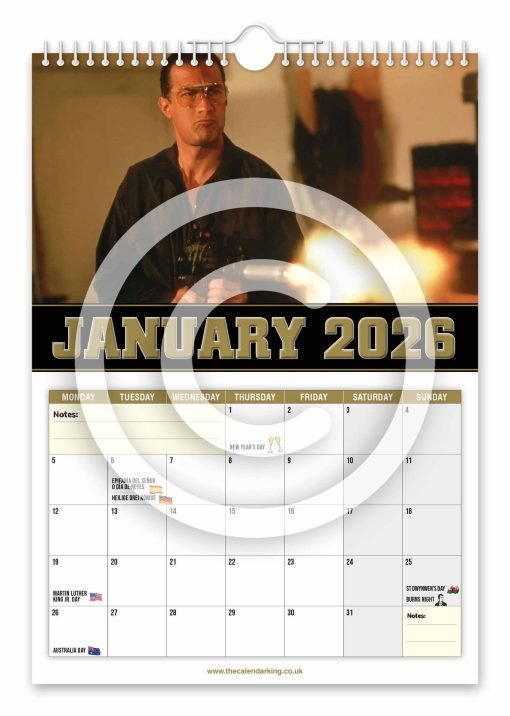 Steven Seagal Novelty Calendar - Image 2