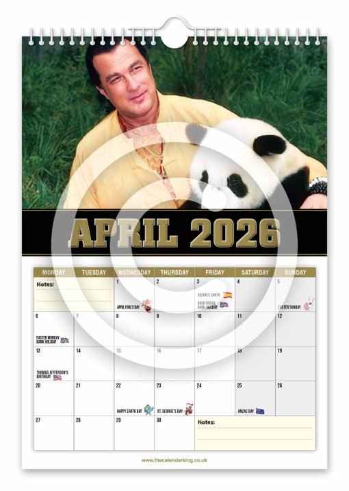 Steven Seagal Novelty Calendar - Image 5