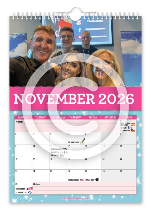 The Speakmans Novelty Calendar - Image 12