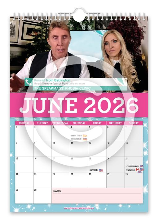 The Speakmans Novelty Calendar - Image 7