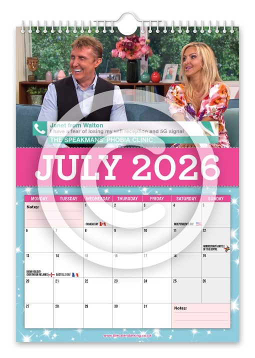 The Speakmans Novelty Calendar - Image 8