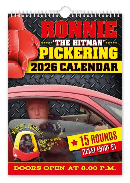 Ronnie Pickering Novelty Calendar
