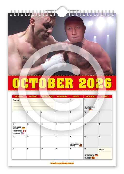 Ronnie Pickering Novelty Calendar - Image 11