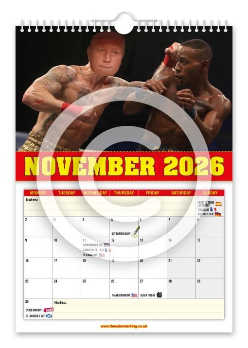 Ronnie Pickering Novelty Calendar - Image 12