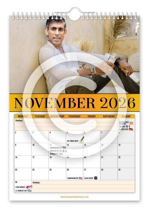 Lionel Rishi Novelty Calendar - Image 12