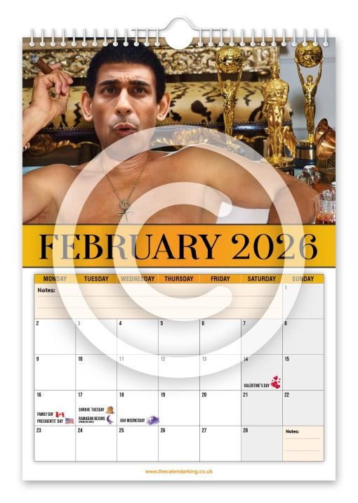 Lionel Rishi Novelty Calendar - Image 3