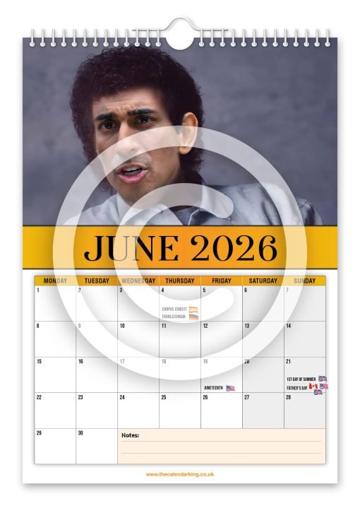Lionel Rishi Novelty Calendar - Image 7