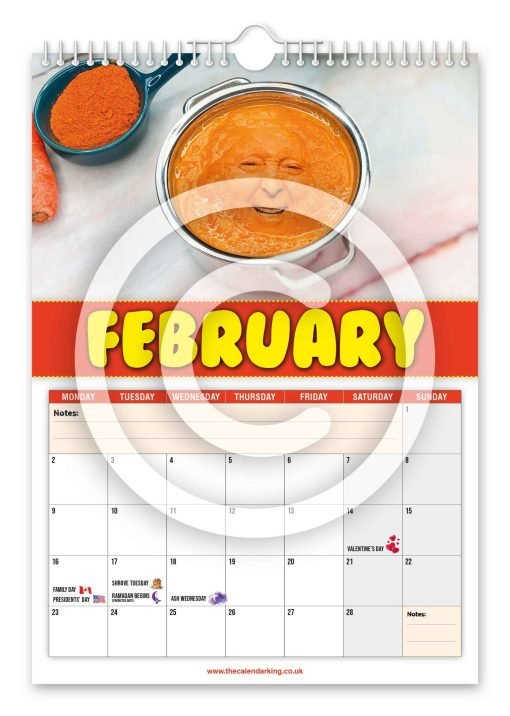 Jasper Carrot Novelty Calendar - Image 3