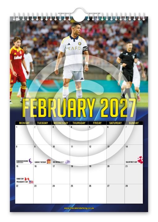 Cristiano Ronaldo Novelty Calendar - Image 3