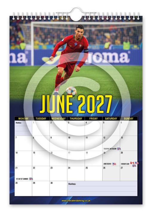 Cristiano Ronaldo Novelty Calendar - Image 7