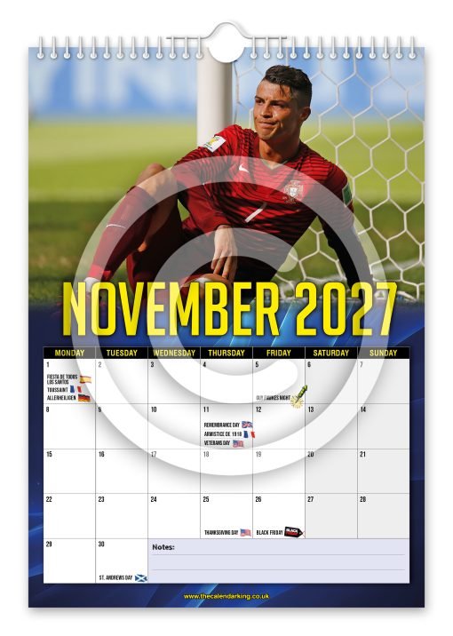 Cristiano Ronaldo Novelty Calendar - Image 12