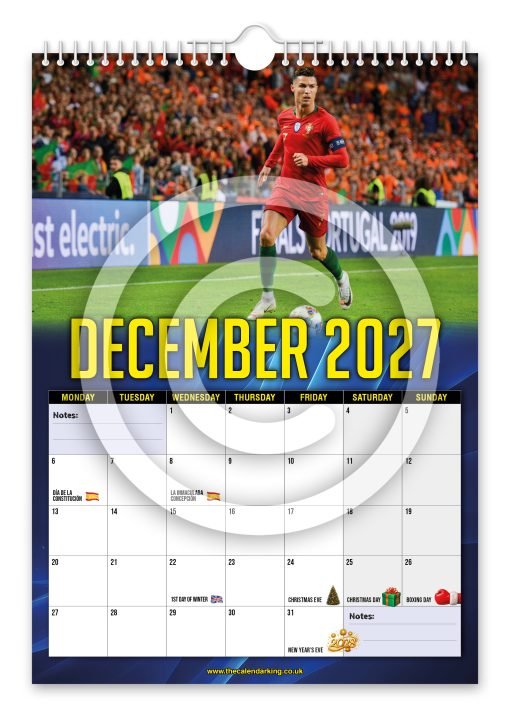 Cristiano Ronaldo Novelty Calendar - Image 13