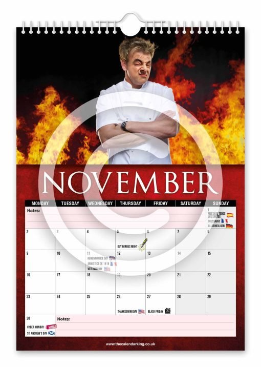 Gordon Beansey Novelty Calendar - Image 12