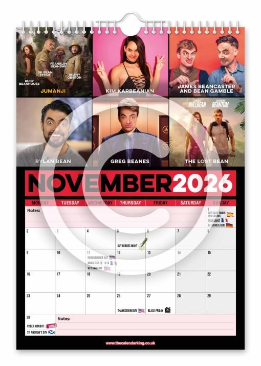 Kingdom of Bean Novelty Calendar - Image 12