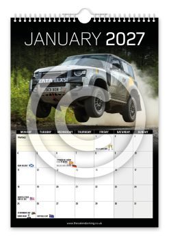 Alternative view of Land Rover Defender Novelty Calendar