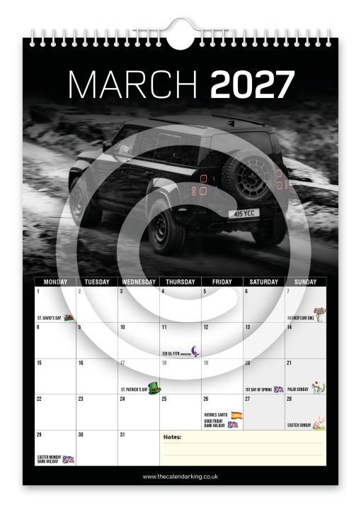 Land Rover Defender Novelty Calendar - Image 4