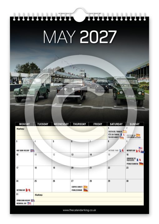 Land Rover Defender Novelty Calendar - Image 6