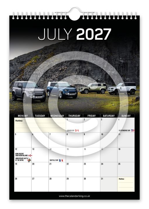 Land Rover Defender Novelty Calendar - Image 8