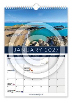 Alternative view of North Wales Novelty Calendar