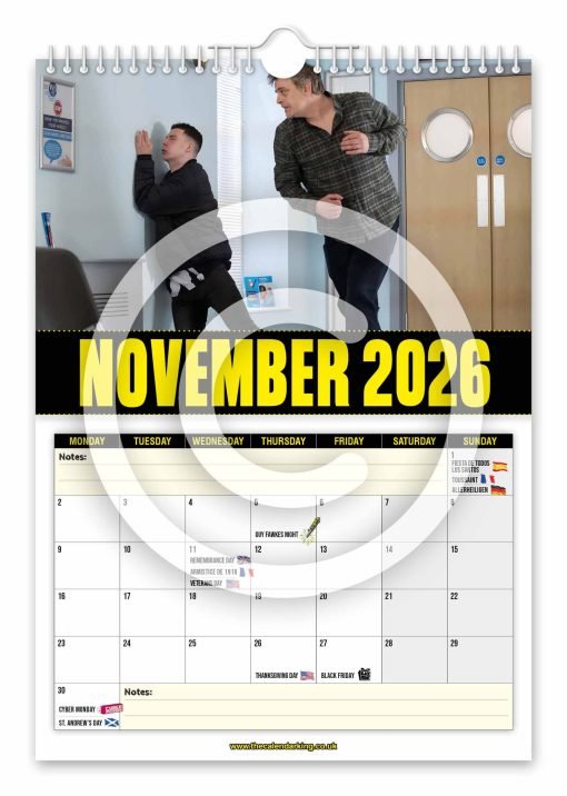 Steve McDonald Novelty Calendar - Image 12