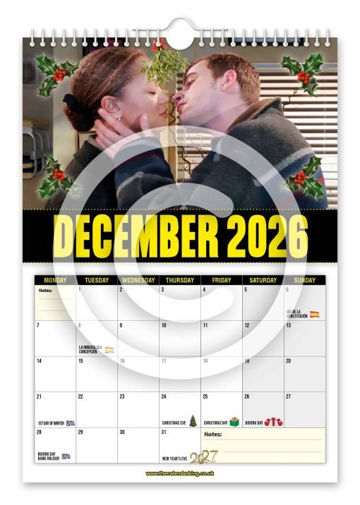 Steve McDonald Novelty Calendar - Image 13