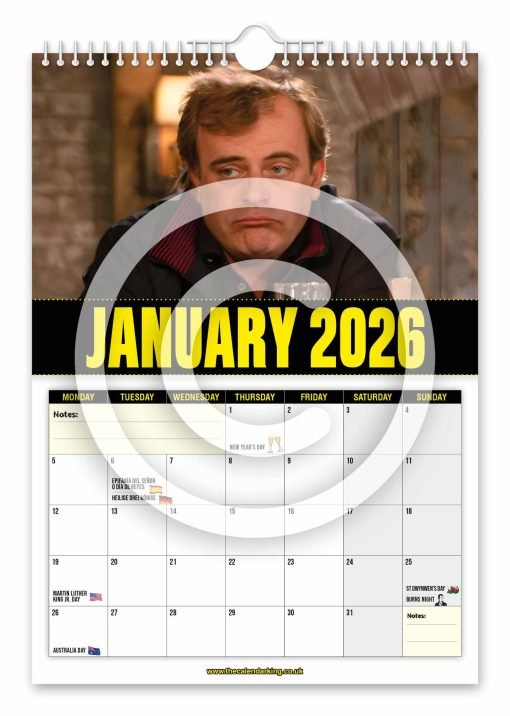 Steve McDonald Novelty Calendar - Image 2