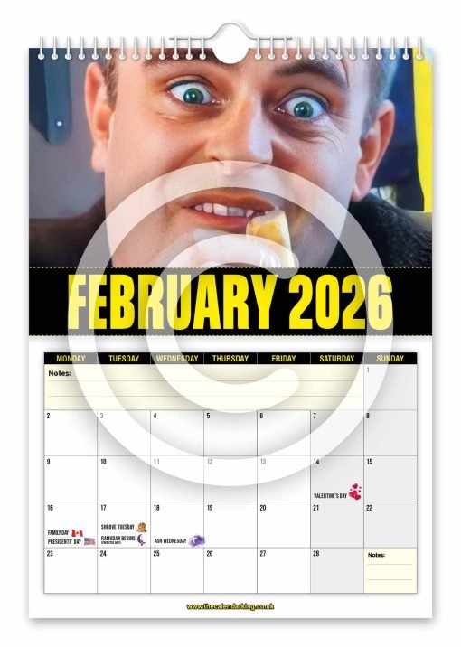 Steve McDonald Novelty Calendar - Image 3