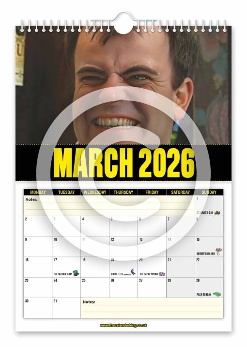 Steve McDonald Novelty Calendar - Image 4