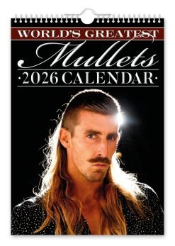 World's Greatest Mullets Novelty Calendar