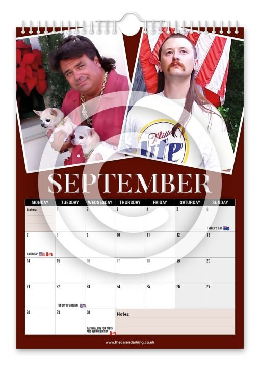 World's Greatest Mullets Novelty Calendar - Image 10