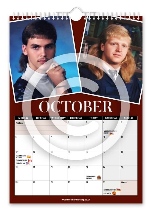 World's Greatest Mullets Novelty Calendar - Image 11