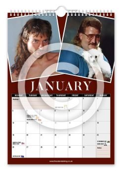 Alternative view of World's Greatest Mullets Novelty Calendar