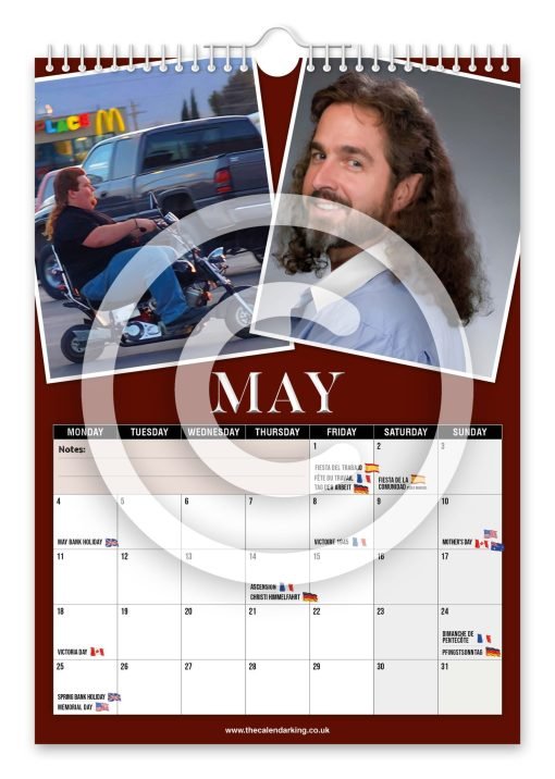 World's Greatest Mullets Novelty Calendar - Image 6