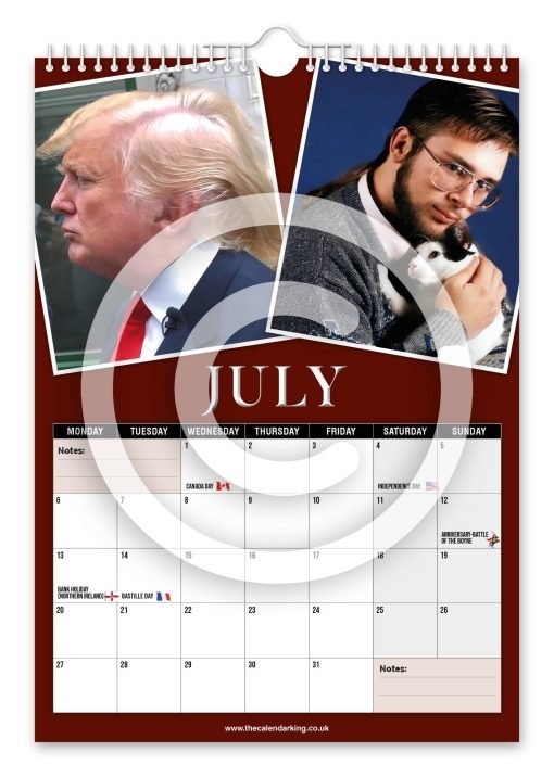 World's Greatest Mullets Novelty Calendar - Image 8